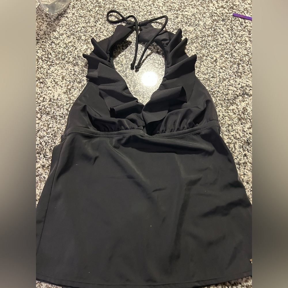LIZ CLAIBORNE TANKINI TOP SMALL